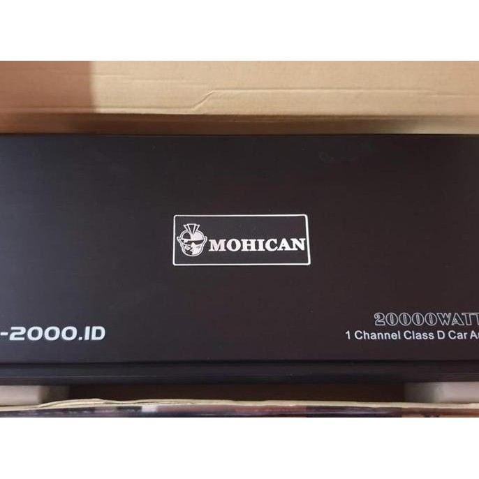 NEW MONOBLOK MOHICAN MO2000.1D 2000WATT