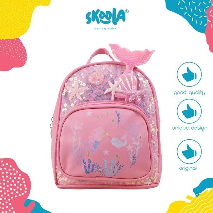 

Spesial Skoola Tas Anak Paud Remaja Perempuan Fashion Ransel Mermaid - Kaizu