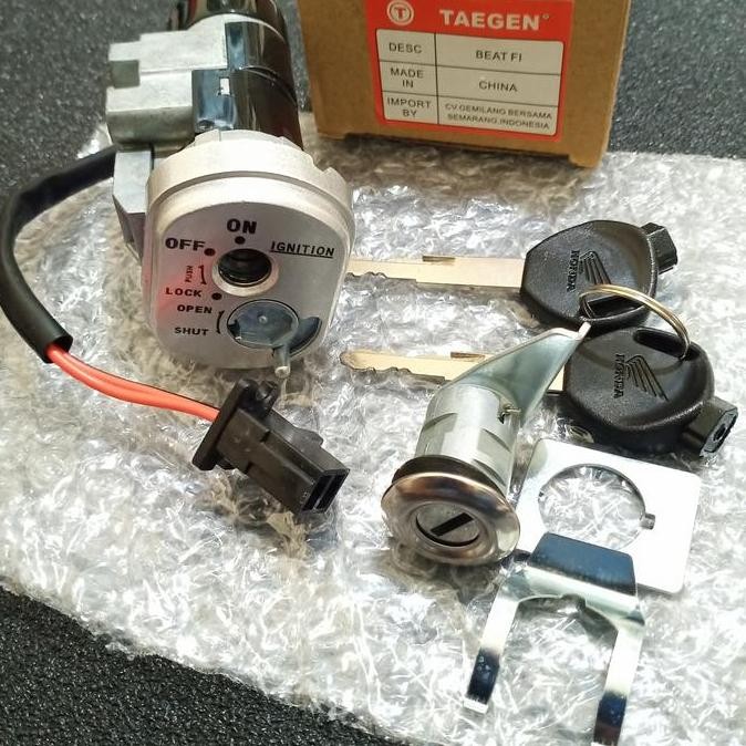 Kunci Kontak Set Plus Kunci Jok Motor Beat Fi 2014-2016 A Superr
