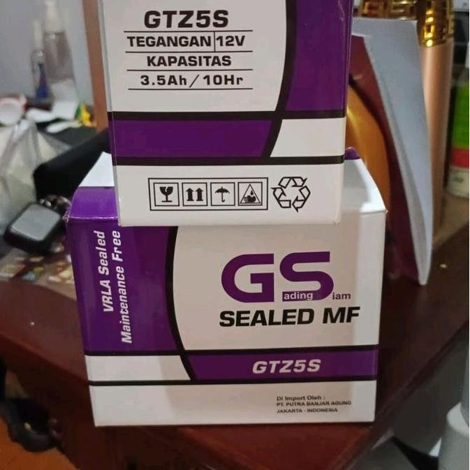 Aki Motor Suzuki Shogun 125 Gtz5S Aki Kering Gs Mf