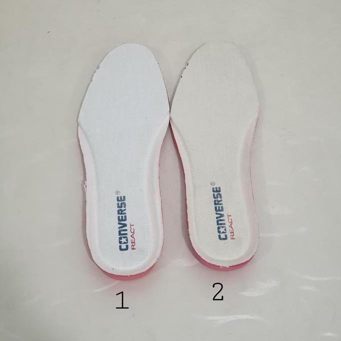 Bantalan Insole Kaki Converse React - Soft Foam - Empuk - Super Tebal - Size 34 35 36 37 37.5 38 39 