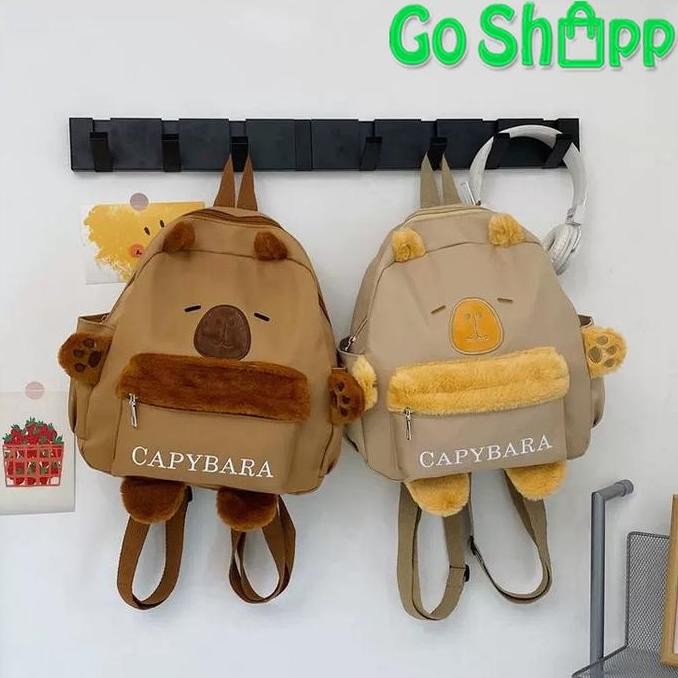 

Terjangkau Tas Ransel Sekolah Anak Multifungsi Unisex Karakter Capybara Lucu Viral Bahan Nilon Premium Model Terbaru Kekinian Bk33