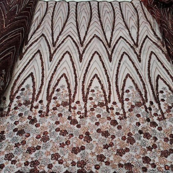 kain tile brukat brokat meteran.tile payet-tile turin