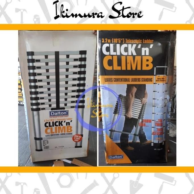 TERBARU - Tangga Alumunium Telescopic 3,2M DALTON Tangga Telkom