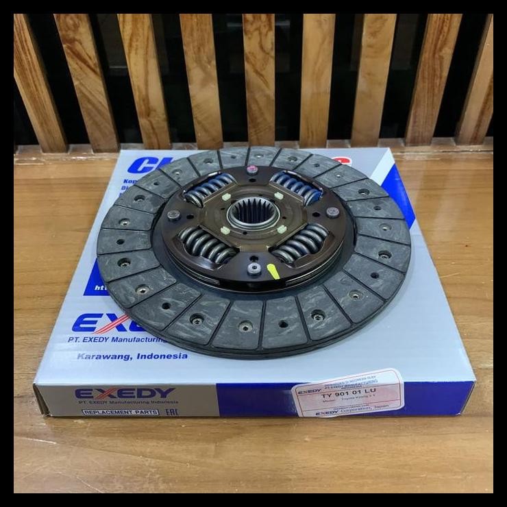 DISKON EXEDY PLAT KOPLING CLUTCH DISC TY90101LU KIJANG KAPSUL DIESEL 2.5CC 