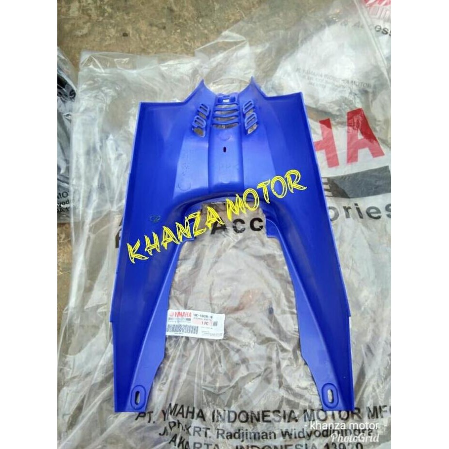 Cover Bawah Jok Jupiter Mx New 135 Ori Ygp Biru