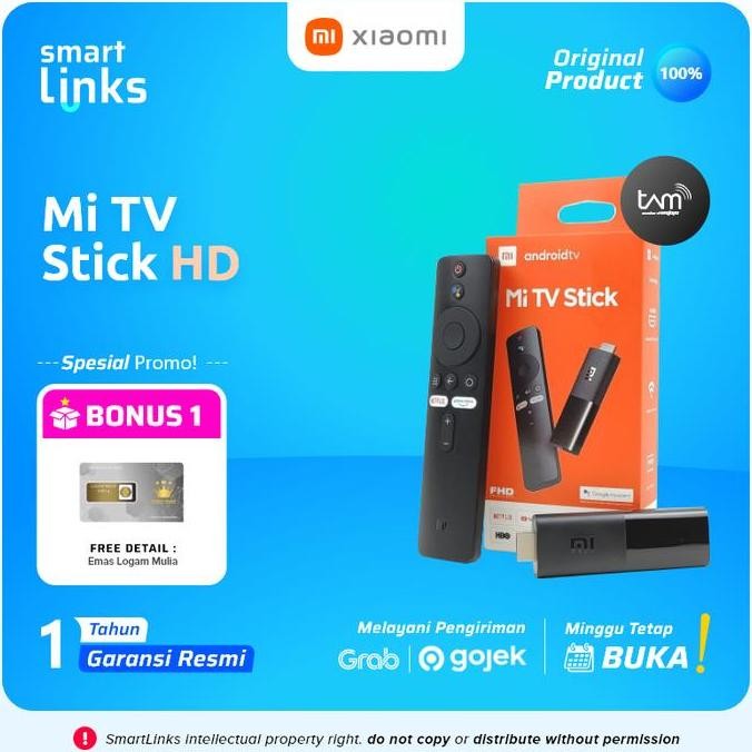 TERMURAH - Xiaomi TV Stick 4K / Xiaomi Mi TV Stick 4K Android Smart TV Box