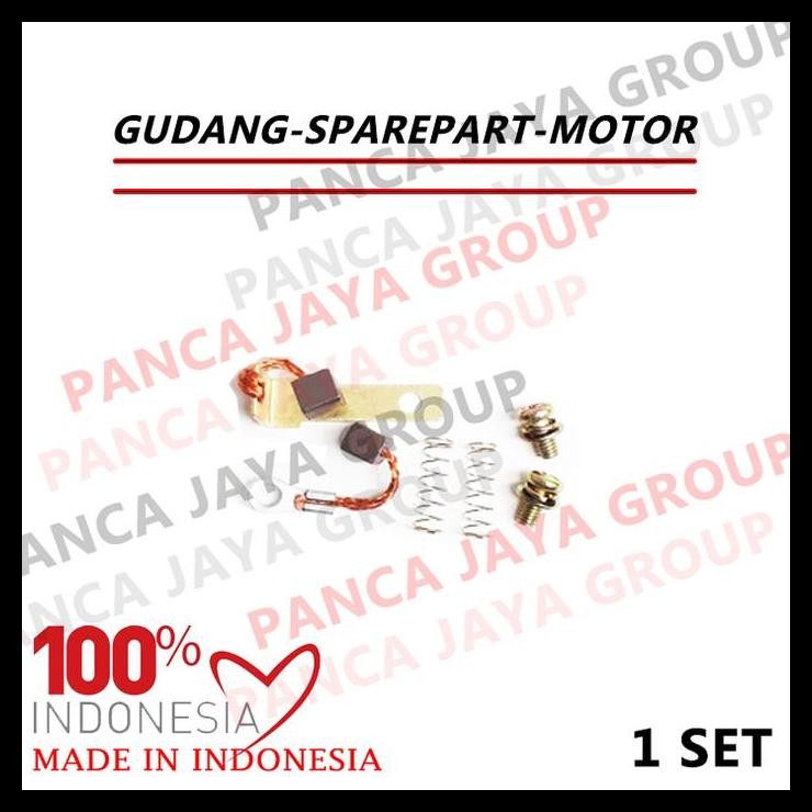 HOT DEAL COOL ARANG ARENG DINAMO STATER CARBON BRUSH VARIO 110 125 ESP LED FI 