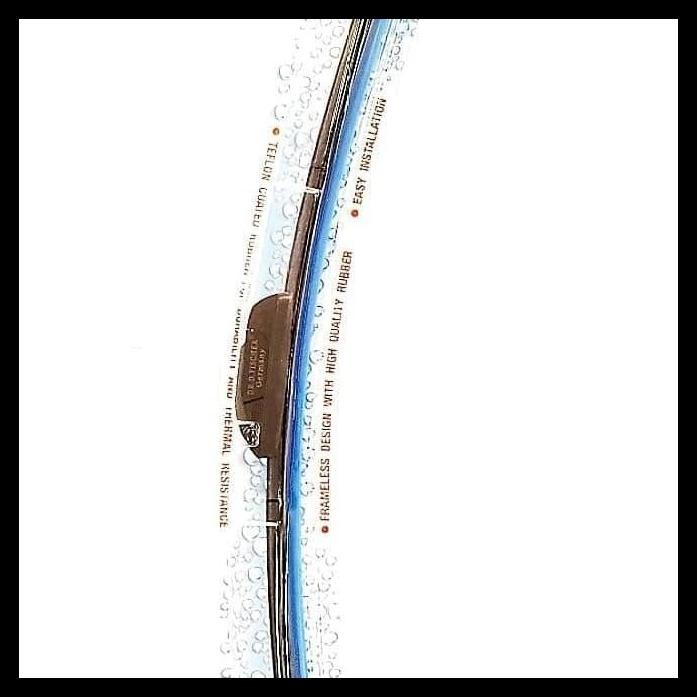 TERBARU KARET WIPER TOYOTA AGYA FRAMELESS DR.FISCHER 20-14 