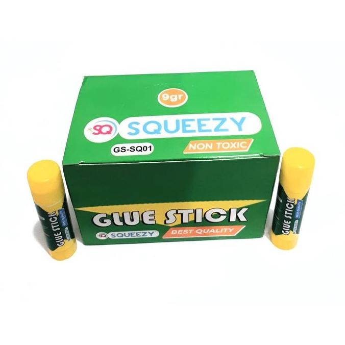 

Up Harga Grosir ( 12Pcs ) Lem Glue Stick Mini Squeezy Gs-Sq01Non Toxic Original