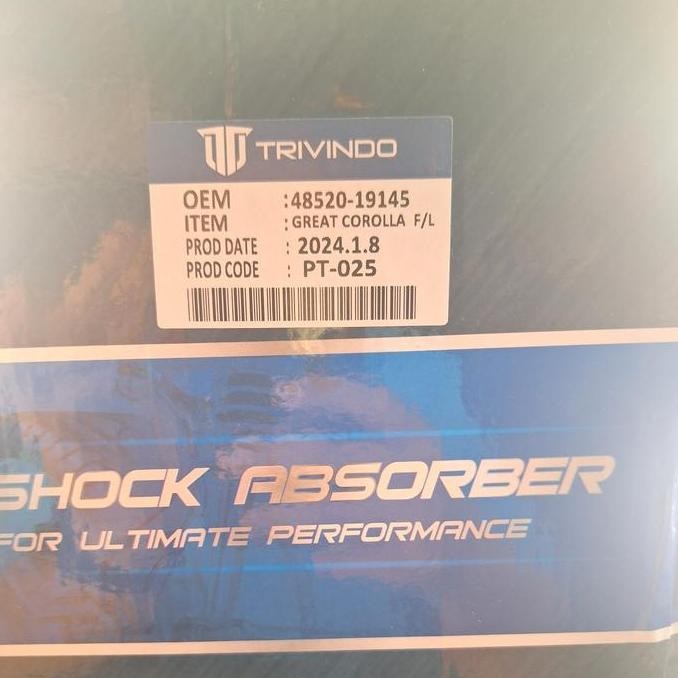 Shock breaker Corolla Twincam Great All new Corolla Depan