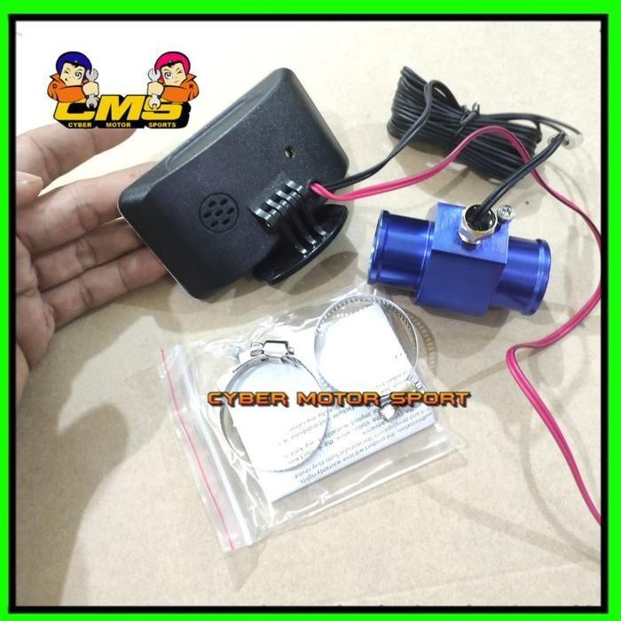 Digital 2in1 Lcd  Temperature volt meter 12v 24v universal Gauge dashboard display. indikator sensor