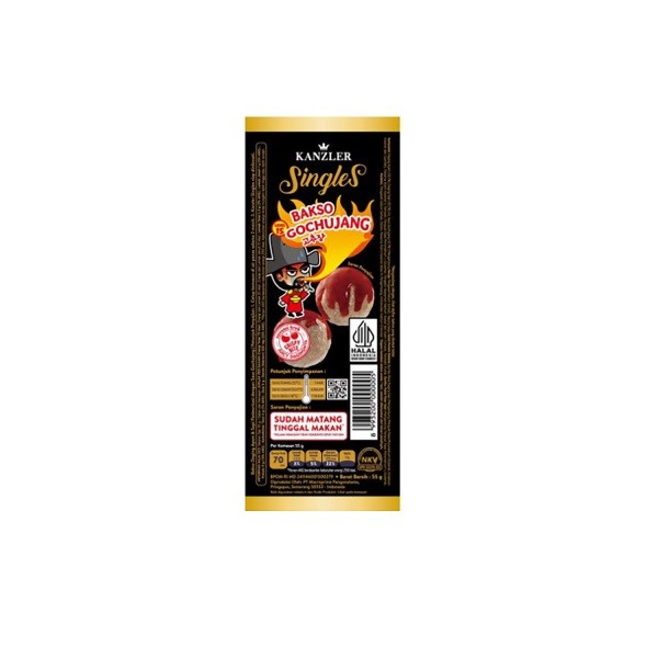 

KANZLER SINGLES BAKSO GOCHUJANG 55 GR