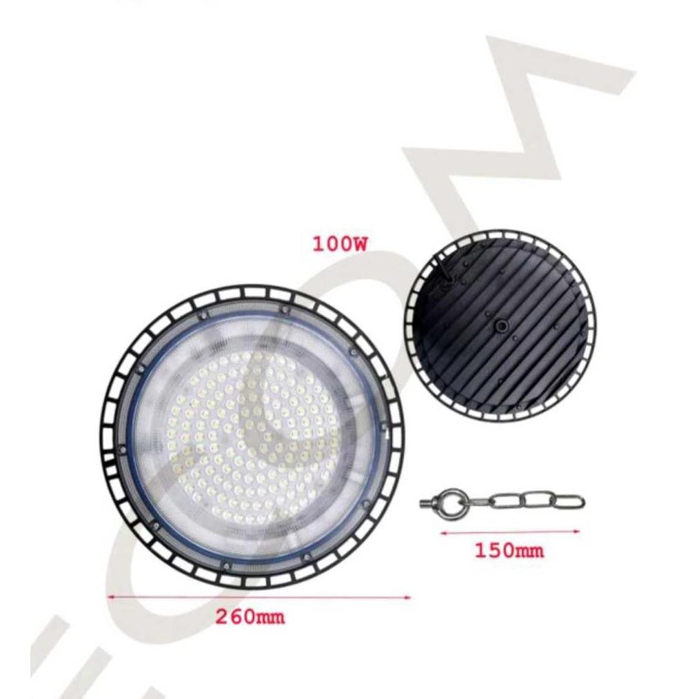 Bossecom LamPU UFO Highbay 100 Watt Bossecom Highbay 100W BE6206 RB8