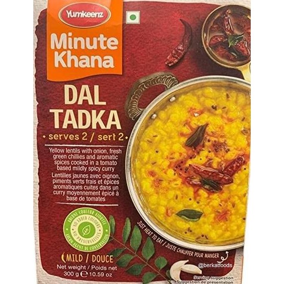

] Dal Tadka Yumkeenz Haldiram Ready To Eat / Haldirams Makanan Siap Saji