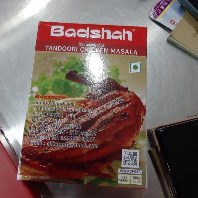 

<<<<<] badshah tandoori chicken masala 100gm
