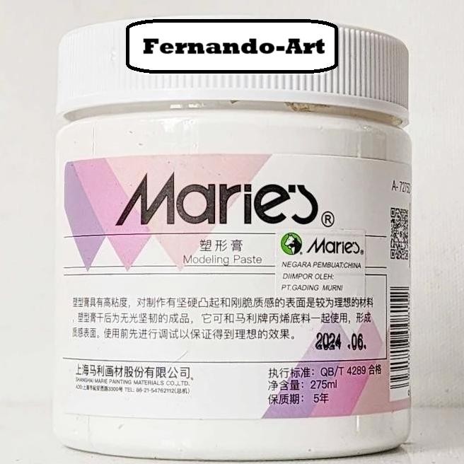 

Premium Maries Modelling Paste 275ml A-7275D