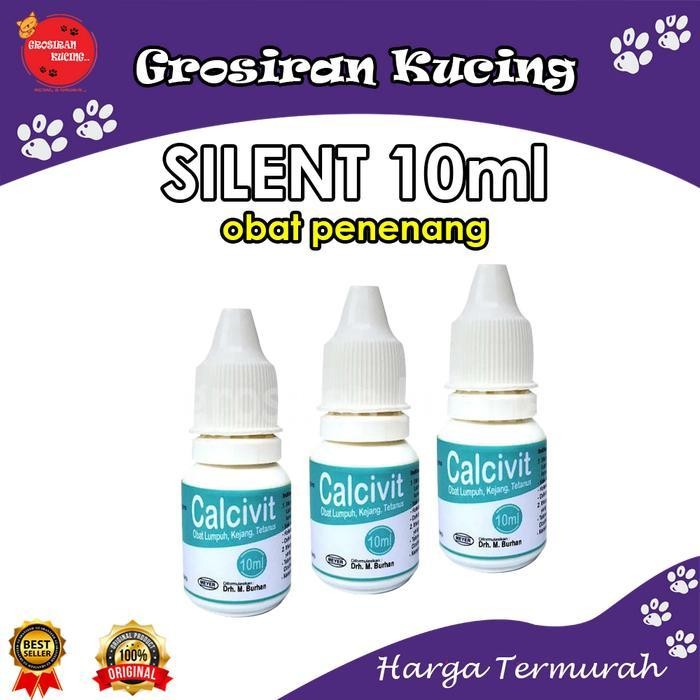 Calcivit 10Ml / Obat Lumpuh Kejang Tetanus / Untuk Hewan Peliharaan