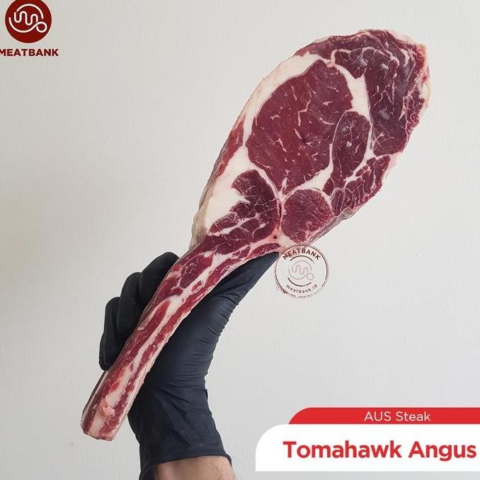 

Meatbank Tomahawk Angus Daging Sapi Beef Ribs Steak Wagyu Aussie Bbq