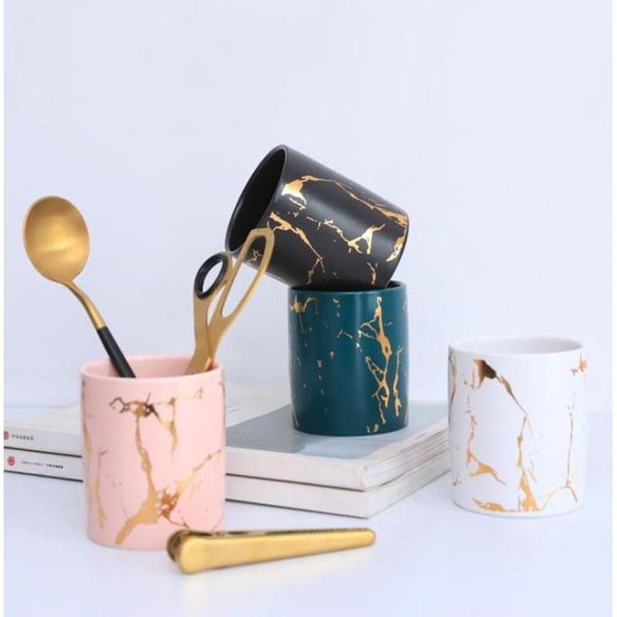 

Terlaris Tempat Kuas Pensil Keramik Estetik Dekorasi Rumah Organizer Pen Holder