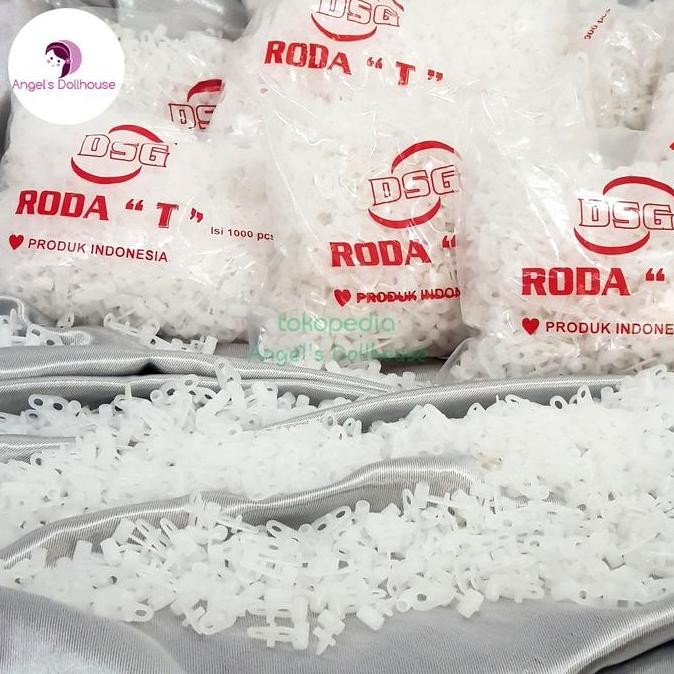 Roda T Gorden Bungkus Grosir untuk Rel Alkan Alumunium Kotak / Oval