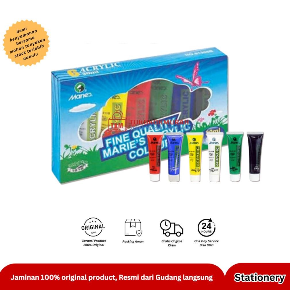 

MARIES ACRYLIC COLOUR 81306B 30ML 6WARNA