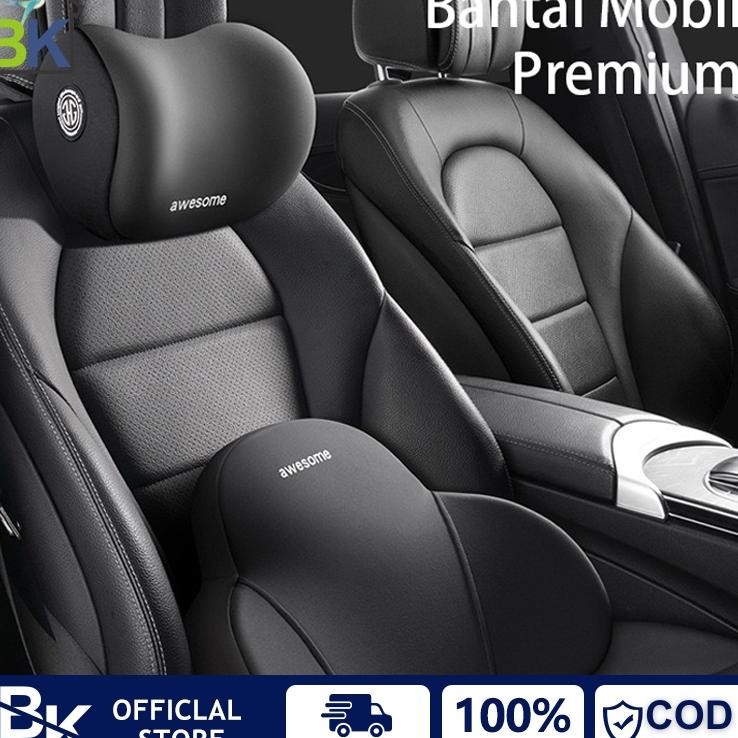 Bantal Leher Mobil Bantal Mobil Bantal Mobil Set Mewah Bantal Sandaran Mobil Bantal Leher Dan Bantal