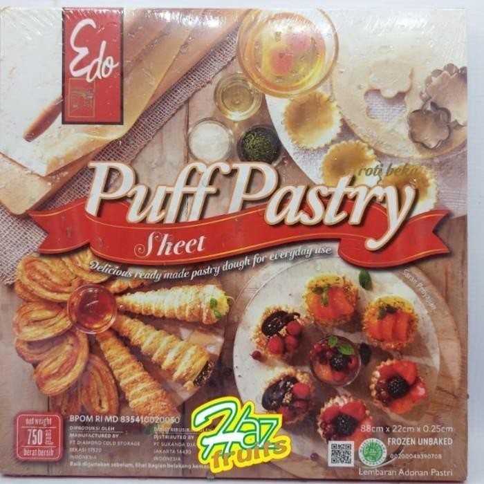 

Edo Puff Pastry Sheet (750 Gr) Kulit Pastry