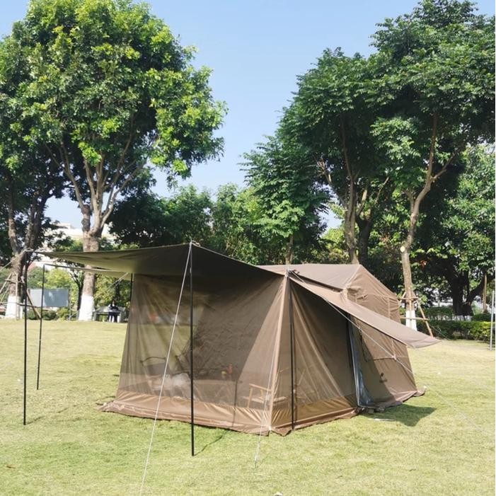 MESH SIDE WING TENDA Camping NATUREHIKE VILLAGE 6