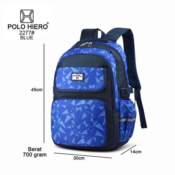 

Terjangkau (Tgs) Tas Ransel Polo Hiero 2277 Tas Anak Cowok Tas Backpack Fashion Tas Sekolah Tas Travell