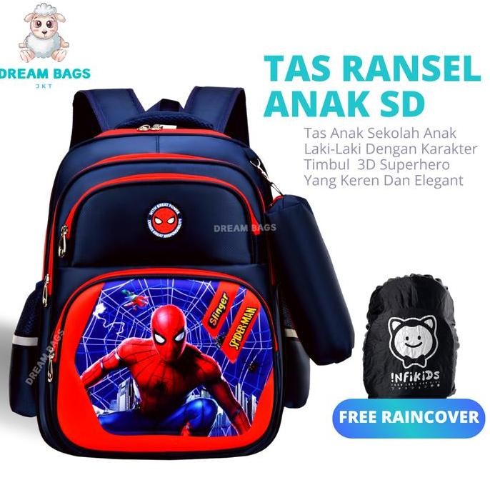 

Terjangkau Dream Bags - Tas Sekolah Anak Laki Laki Sd Import - Tas Anak Laki Sd