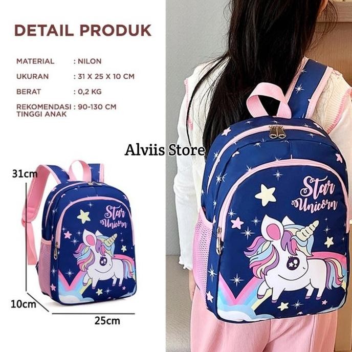 

Spesial Tas Ransel Anak Anak Sd Motif Star Unicorn