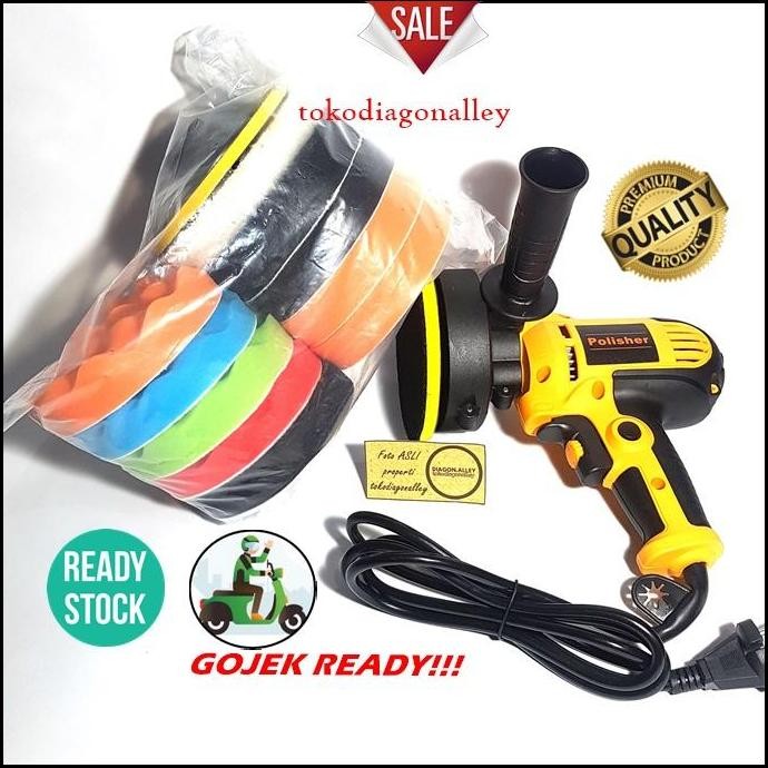 Alat Poles Mobil Busa Poles Kendaraan Paket Lengkap