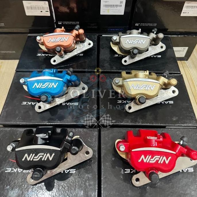 Kaliper Depan Nissin Samurai 2Piston Supra x Fit Karisma Supra 125