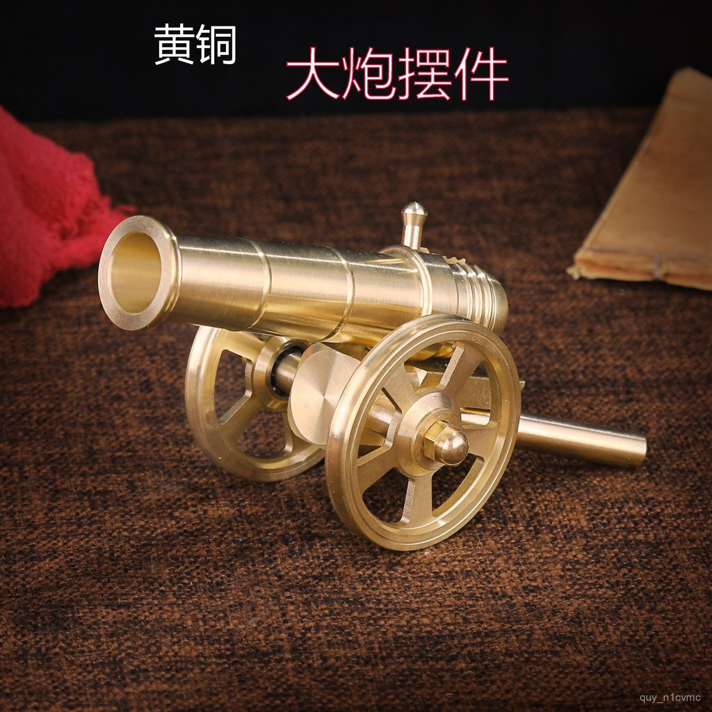 Model Meriam Kuningan Ornamen Tembaga Mini Meriam Baja Kecil Ornamen Meja