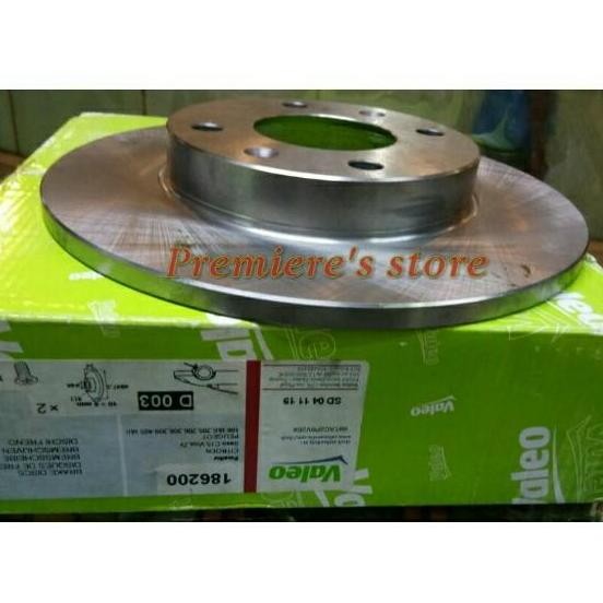 brake disc / piringan rem depan peugeot 206 manual merk valeo