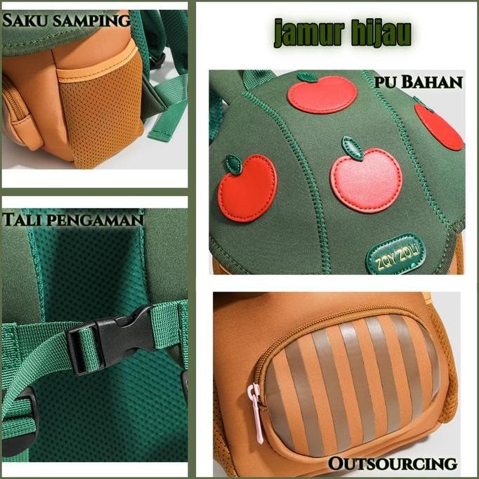 

Miliki Ready StockCodTas Sekolah Anti Air Desain Mini Lucu Jamur Tas Sekolah Es Krim Anak Populer Seri Bayi Lucu Seri Tk Sd Tas Ransel