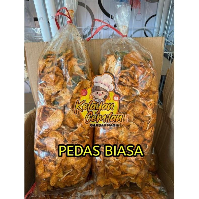 

Fue-K5X20 500Gram/1Kg Basreng Pipih Original Daun Jeruk | Pipih Pedas Biasa | Pipih Pedas Jeruk Purut Uk-80