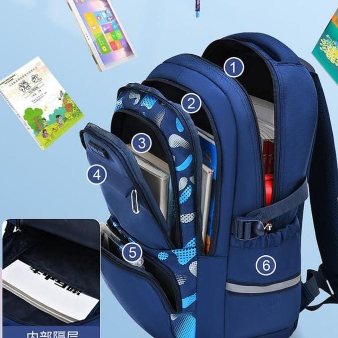 

Miliki Tcv - Tas Sekolah Zm Baby Anak Laki-Laki Sd Smp Sma/Tas Ransel Anak Cowok Ori Import Kapasitas Besar Bahan Tebal Premium/Childrens Bag Backpack/Student School Bag