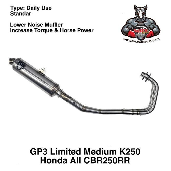 Knalpot WRX GP3 Limited K250 CBR250RR