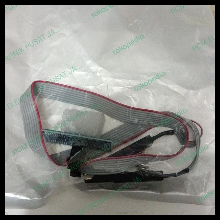TERMURAH 1492 CAPIT IC SMD TEST CLIP UNTUK PROGRAM IC EEPROM EPROM STB RECEIVER 