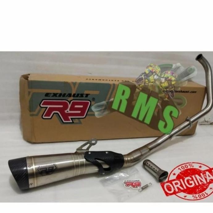 Knalpot R9 H2 SS R15 v2 Knalpot racing R9 H2 Ss Series R15 Old v2