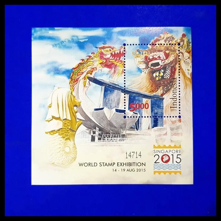 

TERBARU PERANGKO/PRANGKO INDONESIA. SS WORLD STAMP EXHIBITION, SINGAPORE 2015