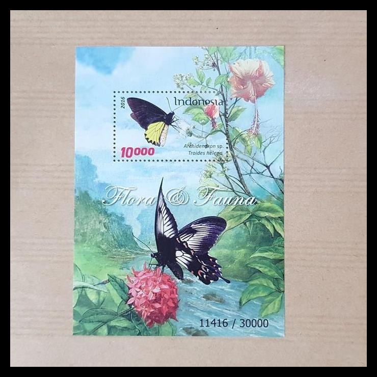 

TERBARU PERANGKO/PRANGKO INDONESIA. SS KUPU KUPU ~ SERI FLORA & FAUNA 2016 !!!!!!
