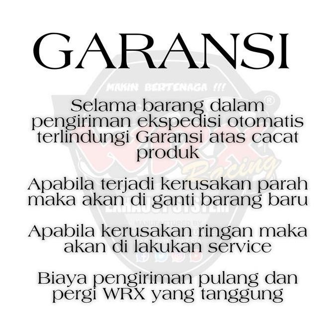 Knalpot WRX SR v2 K250 CBR250RR