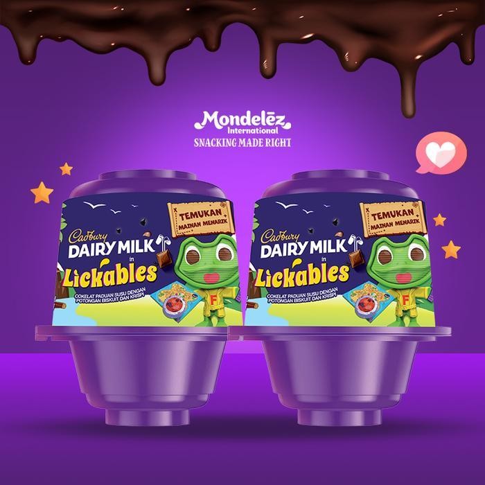 

Cri Cadbury Cokelat Lickables 20Gr - Triple Pack