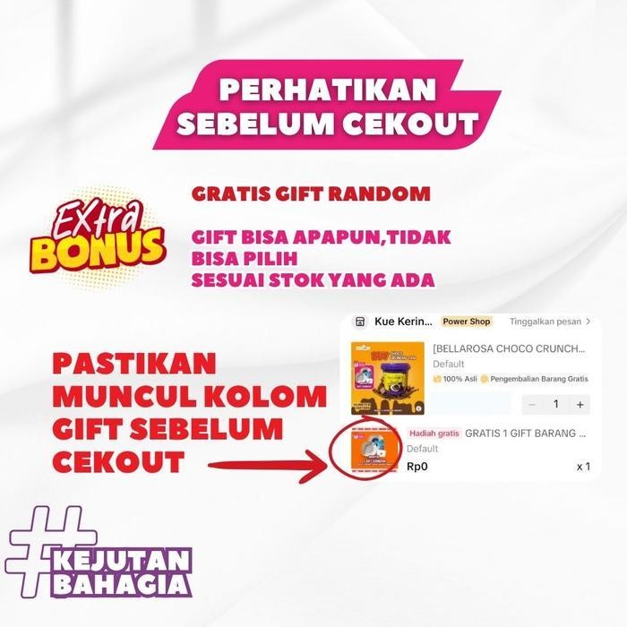 

Cri [Choco Crunchy] Bellarosa Choco Cemilan Crunchy Selai Coklat Pasta Cocok Untuk Snack Food Dan Snacks
