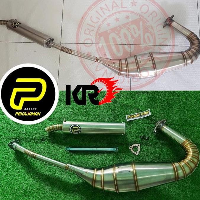 Knalpot Pekajaman Stainless Ninja SS 100% Orinal