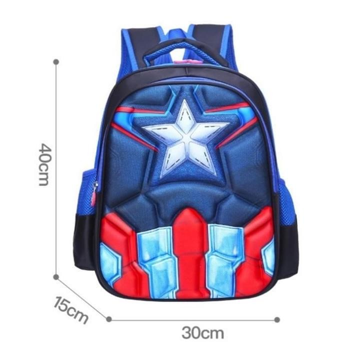 

Miliki Tas Sekolah Anak Cowok/ Ransel Anak 3D/ Tas 3D Anak Sd