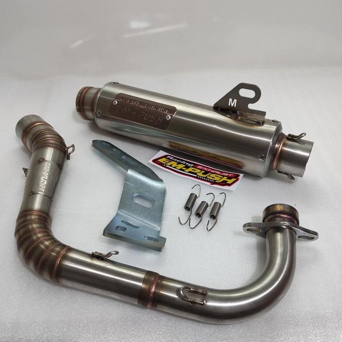 KNALPOT EMPUSH RACING EXHAUST FOR MIO SPORTY SOUL SMILE MODEL FFA